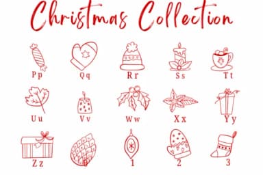 Christmas Collection by Suphitchaya — Dingbats Font — thumbnail 3