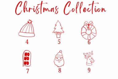Christmas Collection by Suphitchaya — Dingbats Font — thumbnail 4