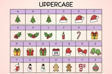 Christmas Color Dingbats by Adalin Digital — Dingbats Font — thumbnail 2