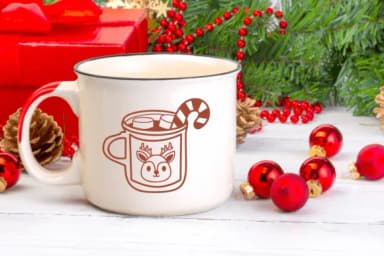 Christmas Cup by Natchuta — Dingbats Font — thumbnail 7