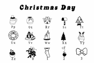 Christmas Day by Suphitchaya — Dingbats Font — thumbnail 3