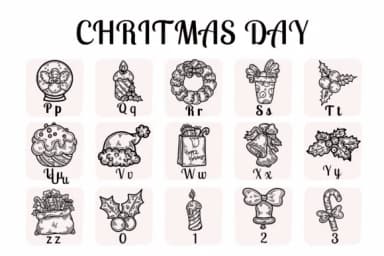 Christmas Day by Suphitchaya — Dingbats Font — thumbnail 3