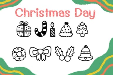 Christmas Day by Foam-Design Store — Dingbats Font — thumbnail 1