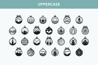 Christmas Decorations by Dito (7NTypes) — Dingbats Font — thumbnail 3