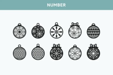 Christmas Decorations by Dito (7NTypes) — Dingbats Font — thumbnail 5