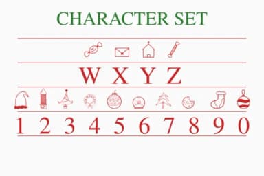 Christmas Dingbat by Sharon ( DmStudio ) — Dingbats Font — thumbnail 8