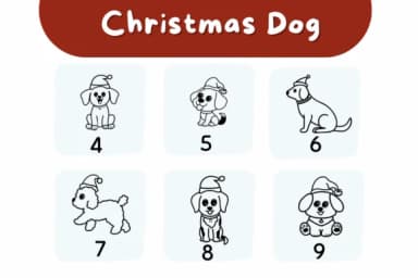 Christmas Dog by Natchuta — Dingbats Font — thumbnail 4