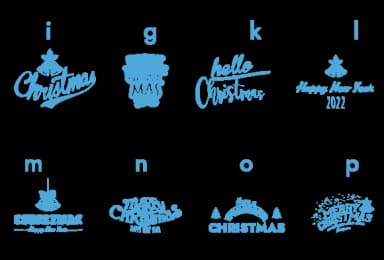 Christmas Doodle by Minimalistartstudio — Dingbats Font — thumbnail 4