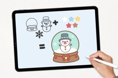 Christmas Doodle by Babymimiart — Dingbats Font — thumbnail 4