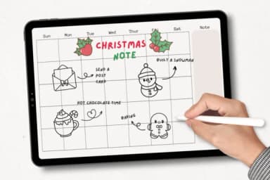 Christmas Doodle by Babymimiart — Dingbats Font — thumbnail 5
