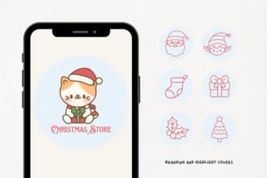 Christmas Doodle by Babymimiart — Dingbats Font — thumbnail 7