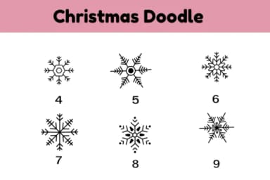 Christmas Doodle by Nun Sukhwan — Dingbats Font — thumbnail 4