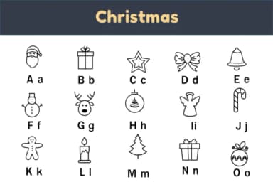 Christmas Doodle by Nun Sukhwan — Dingbats Font — thumbnail 2
