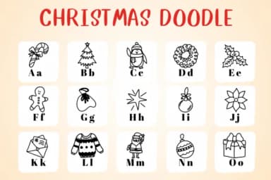 Christmas Doodle by CHANOK — Dingbats Font — thumbnail 2