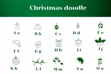 Christmas Doodle by Apiwat Type — Dingbats Font — thumbnail 2
