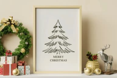 Christmas Doodle Tree by Bee piyanuch — Dingbats Font — thumbnail 4