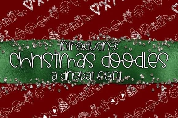 Christmas Doodles by SVG By AMCX Studio — Dingbats Font