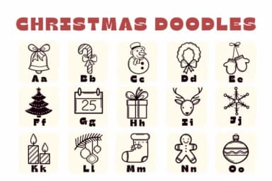 Christmas Doodles by Suphitchaya — Dingbats Font — thumbnail 2