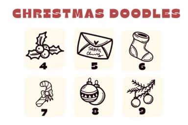 Christmas Doodles by Suphitchaya — Dingbats Font — thumbnail 4