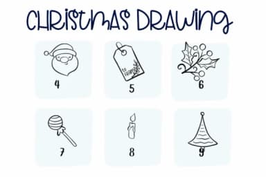 Christmas Drawing by Sirinart — Dingbats Font — thumbnail 4