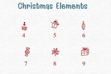 Christmas Elements by Sontaya — Dingbats Font — thumbnail 4