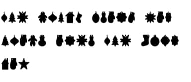 Christmas Gift Tags by HarperNCo — Dingbats Font — thumbnail 6