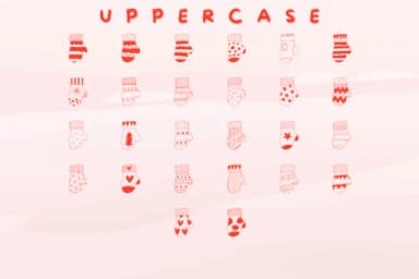 Christmas Gloves by Sakti Avellin — Dingbats Font — thumbnail 3