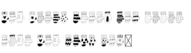 Christmas Gloves by Sakti Avellin — Dingbats Font — thumbnail 8