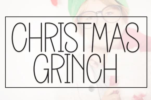 Christmas Grinch by Roronoa zoro.S.P.D — Slab Serif Font