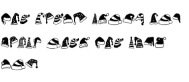 Christmas Hat Doodle by Sontaya — Dingbats Font — thumbnail 8