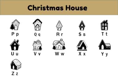 Christmas House by Nun Sukhwan — Dingbats Font — thumbnail 3