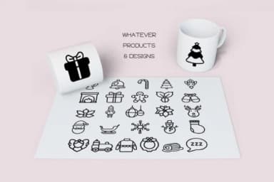 Christmas Icons by WADLEN — Dingbats Font — thumbnail 6