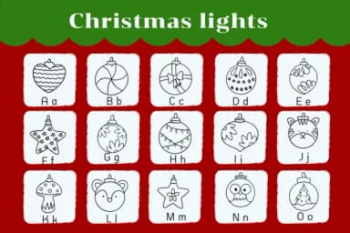 Christmas Lights by Natchuta — Dingbats Font — thumbnail 2