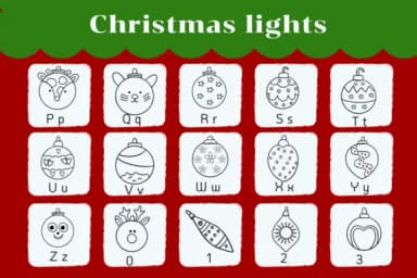 Christmas Lights by Natchuta — Dingbats Font — thumbnail 3