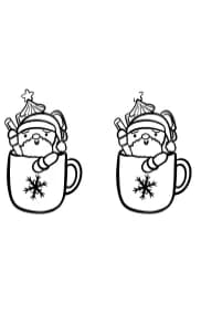Christmas Mug by Suphitchaya — Dingbats Font — thumbnail 8