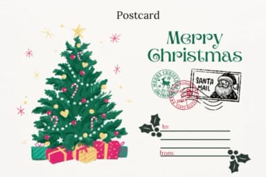 Christmas Note Paper by Nun Sukhwan — Dingbats Font — thumbnail 2