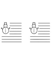 Christmas Note Paper by Nun Sukhwan — Dingbats Font — thumbnail 7