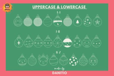 Christmas Ornament by danita.kukkai — Dingbats Font — thumbnail 2