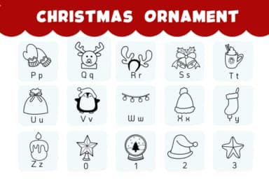 Christmas Ornament by Natchuta — Dingbats Font — thumbnail 3
