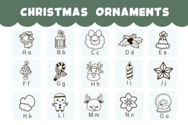 Christmas Ornaments by Natchuta — Dingbats Font — thumbnail 2