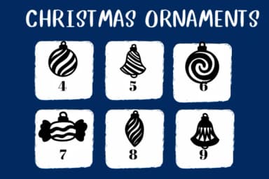 Christmas Ornaments by CHANOK — Dingbats Font — thumbnail 4