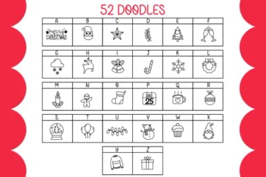 Christmas Parade by IngingDigitalArt — Dingbats Font — thumbnail 2