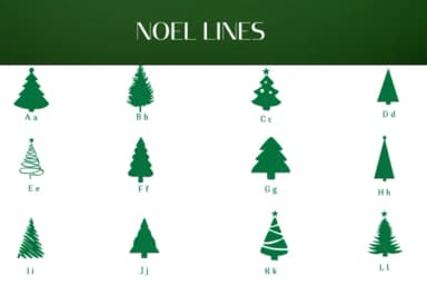 Christmas Pine by Heartcraft Atelier — Dingbats Font — thumbnail 2