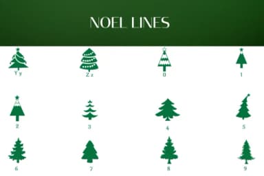 Christmas Pine by Heartcraft Atelier — Dingbats Font — thumbnail 4