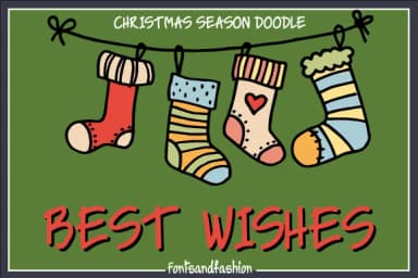 Christmas Season Doodle by Fontsandfashion — Dingbats Font — thumbnail 8