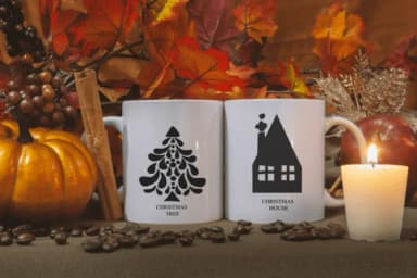 Christmas Silhouette by Bee piyanuch — Dingbats Font — thumbnail 3