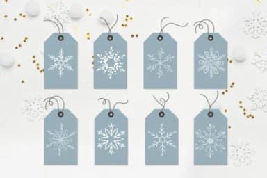 Christmas Snowflake by Happy Letters — Dingbats Font — thumbnail 4