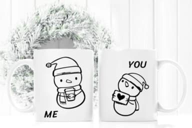 Christmas Snowman by PraewDesigns — Dingbats Font — thumbnail 5