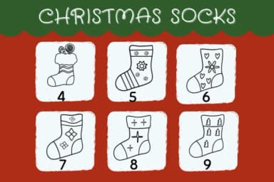 Christmas Socks by Natchuta — Dingbats Font — thumbnail 4