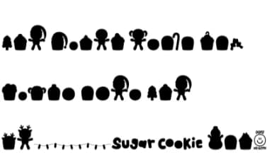 Christmas Sweets Doodles by Miss Tiina — Dingbats Font — thumbnail 4